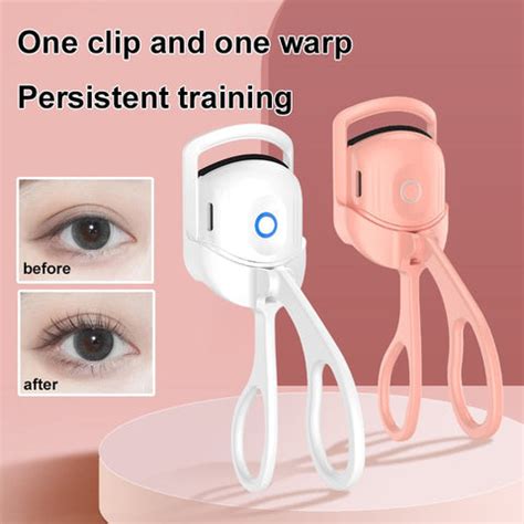 eyelash heated curler vs regular.